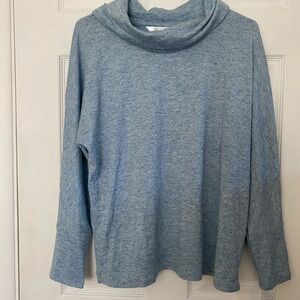 Jillian N Blue Cowl Neck Sweater